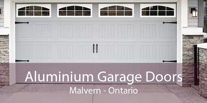 Aluminium Garage Doors Malvern - Ontario