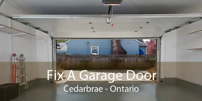 Fix A Garage Door Cedarbrae - Ontario