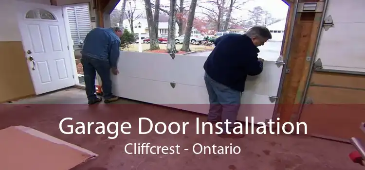Garage Door Installation Cliffcrest - Ontario