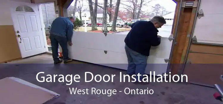 Garage Door Installation West Rouge - Ontario