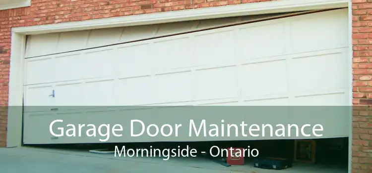 Garage Door Maintenance Morningside - Ontario
