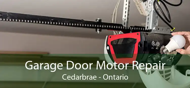 Garage Door Motor Repair Cedarbrae - Ontario