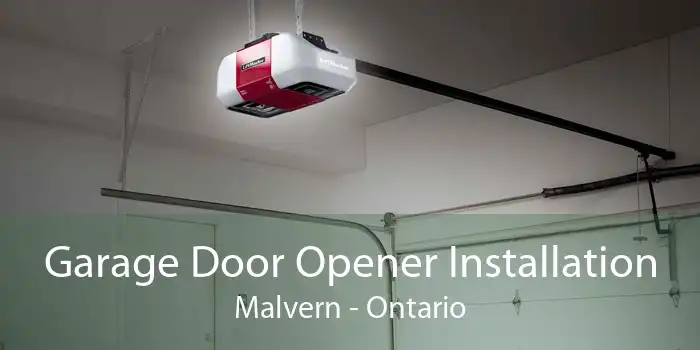 Garage Door Opener Installation Malvern - Ontario