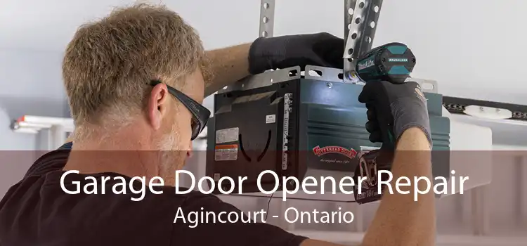 Garage Door Opener Repair Agincourt - Ontario