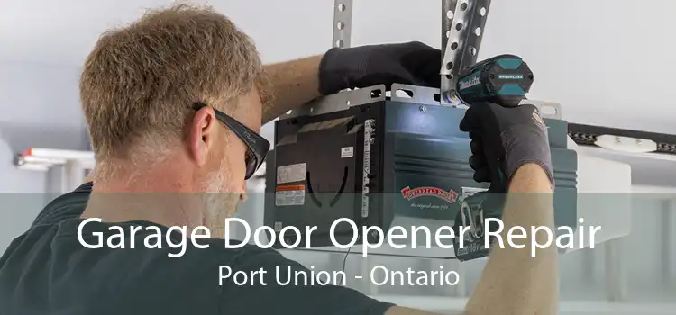 Garage Door Opener Repair Port Union - Ontario