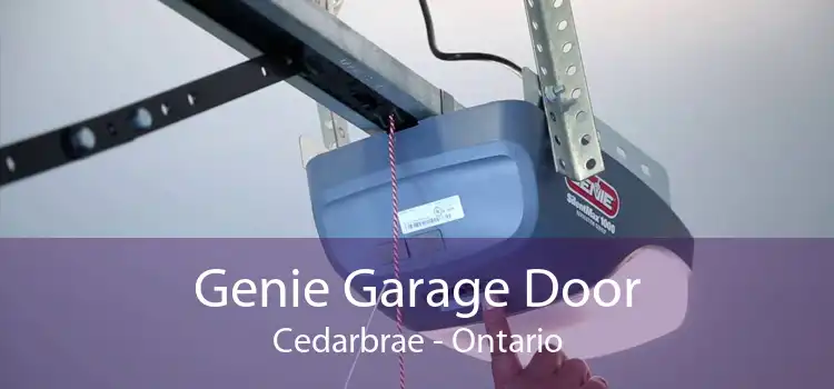 Genie Garage Door Cedarbrae - Ontario
