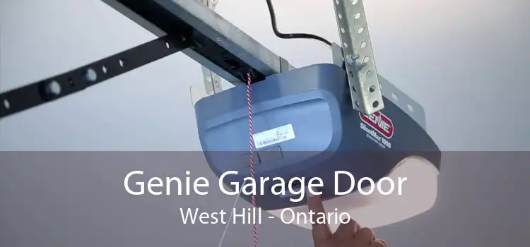 Genie Garage Door West Hill - Ontario