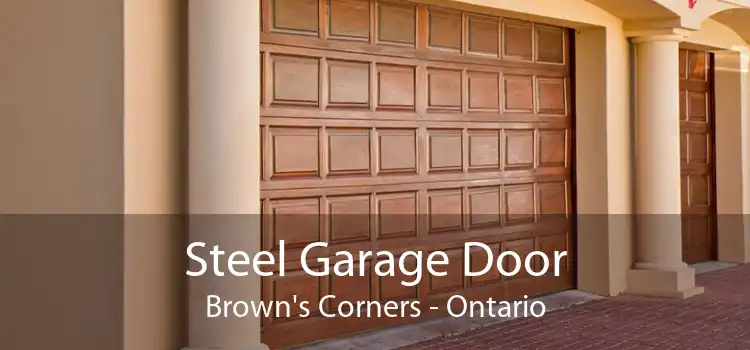 Steel Garage Door Brown's Corners - Ontario