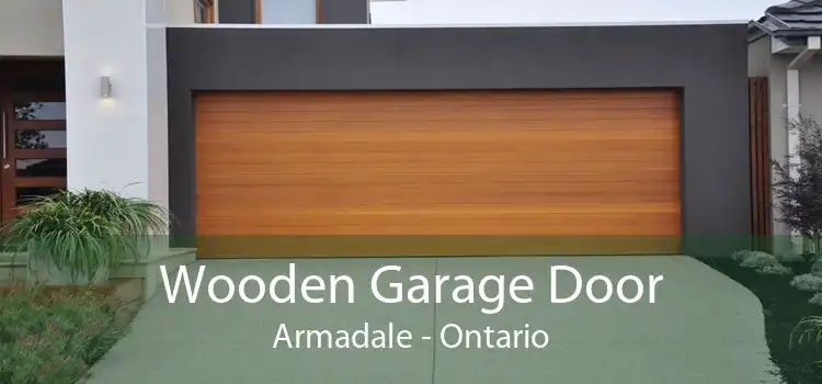 Wooden Garage Door Armadale - Ontario