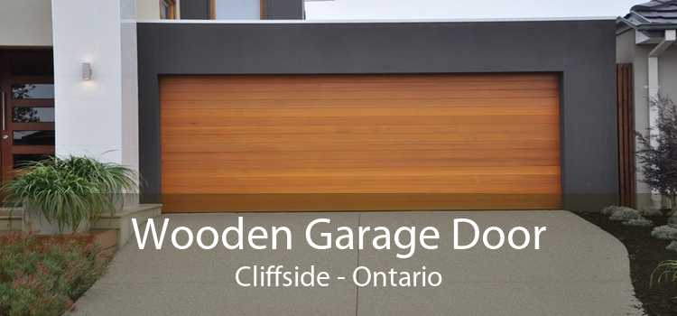 Wooden Garage Door Cliffside - Ontario