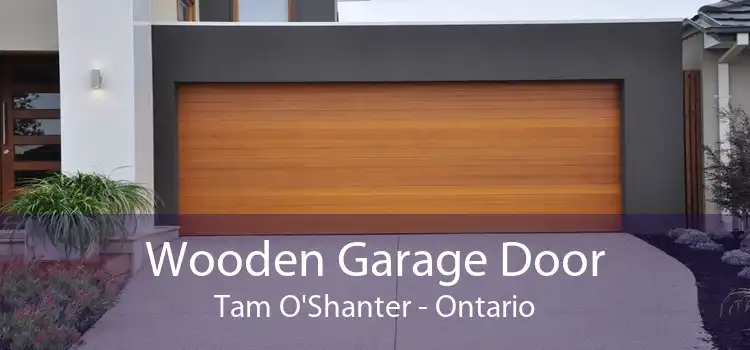 Wooden Garage Door Tam O'Shanter - Ontario