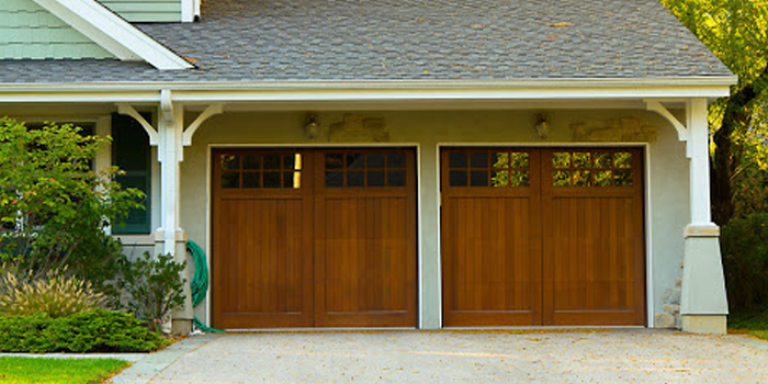 double garage doors aluminum in Scarborough Village